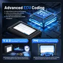 XTOOL D7W Outil de diagnostic OBD2: version sans fil 2026 du D7/D7S/D7BT, outil de scan bidirectionnel avec diagnostic de tous les systèmes, PMI, codage de l’ECU, 39+ remises à zéro, mises à jour gratuites pendant 3 ans, CAN FD/DoIP, scanner pour voiture image 6