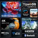 TeeView 65" QLED UHD  Smart Tizen OS TV-TV65QQT(Dolby Audio,Gaming Hub) image 3