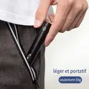 ochama Tondeuse électrique compact pour le nez avec 3 têtes de coupe image 5