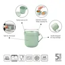 Brabantia Make & Take Soup Mug, 0.6L - Jade Green image 2