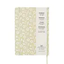 JUBILUU Carnet ligné A5 à couverture rigide en tissu floral 96 pages - Ivory Meadow image 6