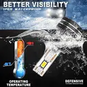 ENdureLite 9012 H7 H4 H11 H1 9005 9006 Ampoules de phare, 20 000 lm, 500 % plus lumineuses, ultra-lumineuses, blanc 6000 K, ampoules 9012, taille réelle 1:1 pour véhicule, durée de vie de plus de 50 000 heures, IP68, refroidissement par ventilateur, lot de 2 image 8