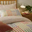 Duvet Day Duvet Cover Set Madison Stripe Multicolour Double image 1
