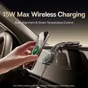 Baseus PrimeTrip C03sPro Magnetic Wireless Car Charger Mount (Stick-On Type, Cosmic Black) image 9