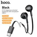 M115 Sagacious USB-C Universal Earphones with Microphone - Black image 0