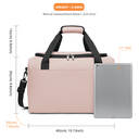 kono 40x20x25 Under The Seat Holdall Cabin Hand Luggage Carry-On Travel Bag 20L (Pink) image 2