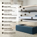 MORPHEA Matelas hybride premium Expérience luxe  image 6