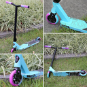 VOKUL K1 Pro Scooter - Trick Scooter for Kids 8 years and UP, Teens & Adults - Purple/Blue image 1