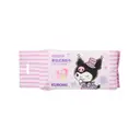 MINISO Kuromi Pearl Grain Texture Dry Wipes 80 Wipes image 0
