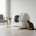 PETKIT Pura Max 2 Premium Automatic Cat Litter Box Tray 76 L Self-Cleaning, xSecure, Odour Removal, App Control, Large Capacity, Automatic Cat Litter Tray for Multiple Cats image 3