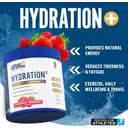 Applied Nutrition Electrolytes Hydration Powder Strawberry & Raspberry Flavour - 240g image 3