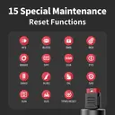 MUCAR BT200 Car Diagnostic Tool, Full System OBD2 Scanner with 15 Service Reset Functions, Live Data & Diagnostic Report, Supports 115+ Vehicle Brands, Lifetime Free Full System & OBD2 Functions image 6