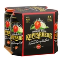 Kopparberg Premium Cider With Strawberry & Lime 4 X 330ml image 0