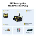 Yarbo Schneefräse, mit 24/7 autonomer Räumung und Selbstaufladung – Intelligente AI-Navigationsbasisstation mit 500 Pfund (ca. 227 kg) Zugkraft und Allwetter-Beständigkeit. Vollautomatischer Schneefräsen-Roboter: 24/7 autonome Schneeräumung für große Grundstücke, bewältigt Steigungen bis zu 36%, 30 cm Aufnahmehöhe & einstellbarer Schneewurf von 1,8-12 m | Intelligente, mühelose Winterlösung image 8