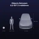 Creality Raptor Pro 3D-Scanner, hochpräziser 0,02 mm 3D-Scanner in Messgerätequalität für 3D-Druck mit Blau-/IR-Laser, kabellose Unterstützung, ideal für Reverse Engineering, Automobil, Körper- & Artefakt-Scanning image 6