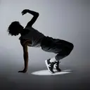 VEJA IMPALA Engineered-mesh black cream - Pointure 42 image 5