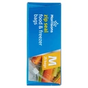 Morrisons Medium Zip Seal Food & Freezer Bags, 25 Bags, 3.5l image 1