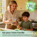 ATSHARK Sacs de Mise Sous Vide Prédécoupés, Lot de 50 (15 x 20 cm) – Sans BPA, Résistants et Renforcés, Idéaux pour la Conservation des Aliments et la Cuisson Sous Vide, VB1520 image 5