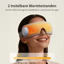 Breo EM005 oog- en hoofdmassageapparaat met warmte, ideaal voor migraine, hoofdpijn en droge ogen, oplaadbare, draagbare oogmassage voor ontspanning en slaap met muziek image 1