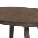 Dining Table Roseville Extendable Round/Oval 115x115-154cm Walnut image 6