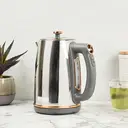 Haden Dorchester Digital Kettle, Variable Temperature, Chrome & Rose Gold - 204851 image 6