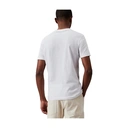 CALVIN KLEIN Core Monologo Pocket Slim Tee Blanc M image 1
