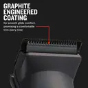 Remington G10 10-in-1 Multigroomer – Cordless Precision Trimmer, Self-Sharpening Advanced Ceramic Blades, Adjustable Comb Settings, Multiple Attachments, Easy Clean Design – Black, PG2100 image 2