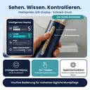 BAIR CARE M11 Munddusche mit UV-Desinfektion (99.9% Bakterienentfernung), 360ml Extra Großer Wassertank, Düsenaufbewahrung, USB-C Wiederaufladbar, 30 Tage Akkulaufzeit, 4 Reinigungsmodi, IPX8 Wasserdicht für Zahnspangen & Reisen image 5
