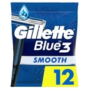 Gillette Blue3 Smooth Men's Disposable Razors 12 Pack image 5