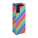 Generic 3 Pack Gift Bags Large 26.5 (W) x 33 (L) x 14cm (H), Medium 21.5 (W) x 25.3 (L) x 10.2cm (D) & Bottle Bag 12.7 (W) x 35.5 (L) x 9cm (D) image 2
