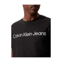 CALVIN KLEIN Core Institutional Logo Slim Tee Black M image 3