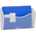 Senhoglb Porte-documents mural 1 compartiment en maille, format A4 paysage, blanc, Offre annuelle, Meilleurs choix cadeaux image 2