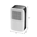 ELECCI 16L/D Dehumidifiers with Drain Hose, 3.1L Water Tank, 4 modes, R290, Continuous Drainage,Auto Defrost, 24H Timer, Ideal for 32m² Rooms. image 9