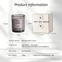 Zooly Bougie parfumée Amber Time - Eucalyptus (gris clair), 100 g, 1 pièce image 2