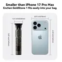 ENCHEN GoldStone 1 Professional Electric Hair Clipper Hair Trimmer for Men Lightweight Quiet Running Adjustable Taper Control,1pc image 5