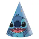 Stitch & Angel Party Hats Pack of 6 image 0