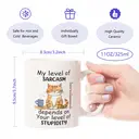 Alphynix 1 pièce, mug café drôle, 33cl Keramik-Kaffeetassen, Wassergläser, Sommer Winter Trinkgeschirr, Geschenk für Katzenliebhaber,Le cadeau de la saint-valentin, cadeau d’anniversaire image 6