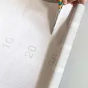 Murgall Rouleau de papier peint adhésif 3D Rococo beige - 44 x 508 cm image 2