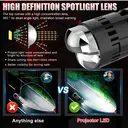 ENdureLite H4 High and Low Beam, Plug & Play, H4 LED Light Bulbs, 13,000LM Brighteness ,Efficent Cooling System, Pack of 1 image 5