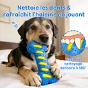 BLINKIT Jouet sonore os en TPR et PVC pour petits et moyens chiens image 2
