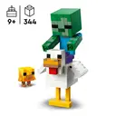 LEGO Minecraft 21582 Poule chevauchée image 1