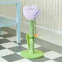 ZEZE Tulip Shaped Cat Scratching Post Large, Vertical Durable, Cat Claw Grinder image 0