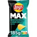 Lay's Max Geroosterde Ui Zuur - 185 g image 0