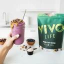 Vivo Life Perform Plant Protein Madagascan Vanilla Protein Nutrition Powder Flavour - 936g image 2