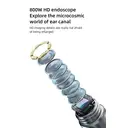 Verbex SL11 Nettoyant d’oreilles blanc, nettoyant d’oreilles, détache-cerumen, otoscope caméra WiFi, Otoscope pour iPhone, iPad et smartphones Android image 4