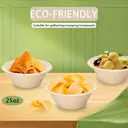 Ruibamboo disposable bamboo fiber bowl 25oz
50pack image 4