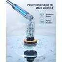 Leebein Electric Cleaning Brush， Spin Scrubber with 8 Interchangeable Brush Heads， Adjustable Extension Handle & 2 Rotation Speeds for Bathroom/Kitchen/Car, New Year Sale , Top gift picks image 1