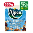 Alpen No Added Sugar Muesli 550g image 2