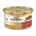 Purina Gourmet Gold Pâtée pour chat, saveur dinde et canard onctueuse, 24 x 85 g image 1