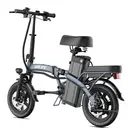 URLIFE F1L adult E-bike 250W 48V 7.5Ah battery Foldable Electric Bike,14-inch All-terrain fat tire E-Mountain bike URLIFE F1L image 4